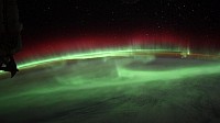 Aurora solar flare