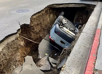 California sinkhole