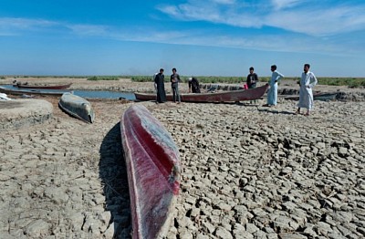 The Euphrates River drought